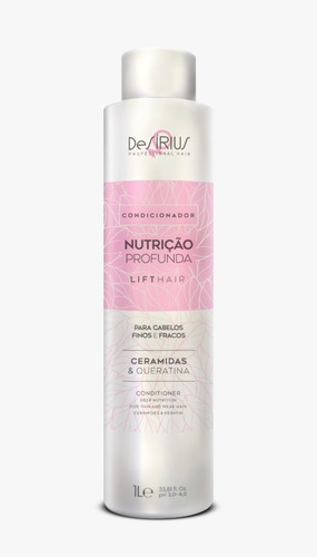 Kit Shampoo E Condicionador 1l Nutrição Profunda _de Sírius