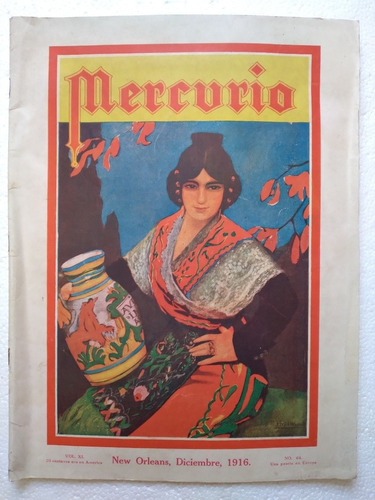 Mercurio, Revista Antigua Ilustrada Para La Comunidad Latina