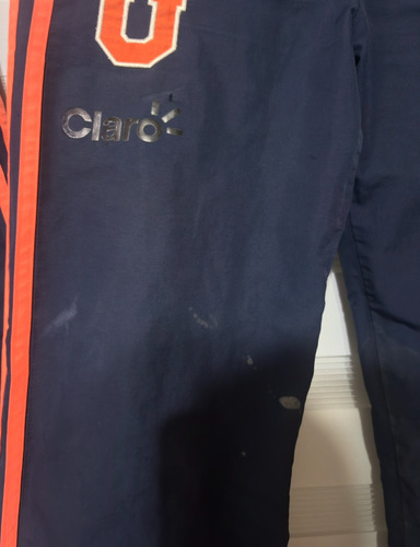 Conjunto De La U Líneas Naranjas 014 Azul (Usado)