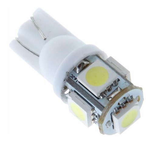 1 Lámpara Led Posición T10 5 Puntas 12v Auto Moto Iael