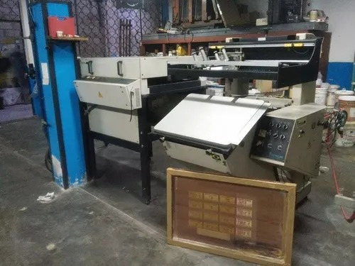 Maquina Para Impresion De Serigrafia Semi Automatica (Usado)