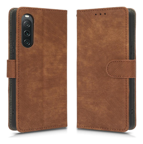 Funda Para Sony Xperia 10 V Cierre Magnético Flip Folio