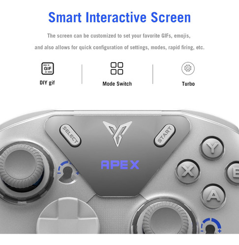 Controlador De Pc Inalámbrico Flydigi Apex 4 Forceflex Joyst