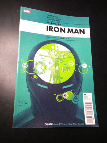 The Invincivle Iron Man #21 Marvel Comics Ingles Fraction