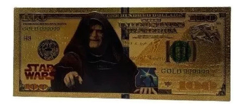 Billete 100 Dolares De Coleccion Star Wars Palpatine