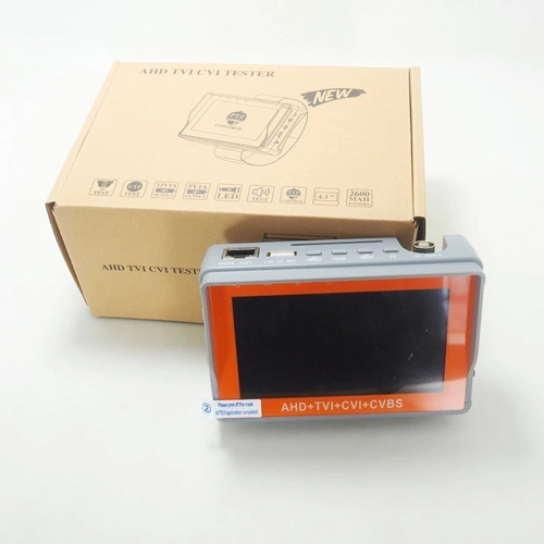 Imagen 7 de 7 de Monitor Probador Camaras Cctv Tester 5mp Tvi, Ahd, Cvi, Ptz