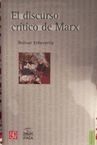 Libro El Discurso Crítico De Marx