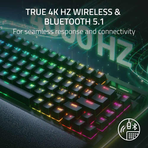 Teclado Para Juegos Razer Blackwidow V4 Pro 75% Wireless Ole