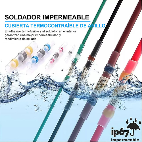 Empalmes Termocontraibles Con Estaño A Prueba De Agua