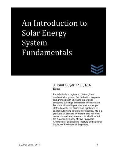 An Introduction To Solar Energy System Fundamentals