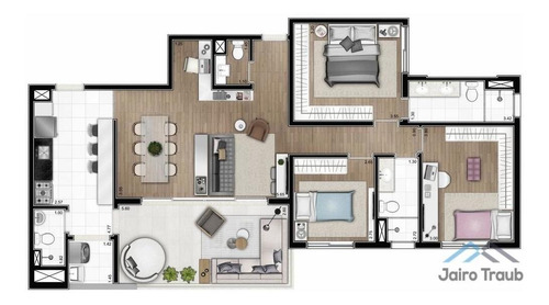 Apartamento Com 3 Dormitório(s) Localizado(a) No Bairro Perdizes Em São Paulo / São Paulo - 2974:906127