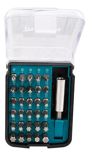 Juego De Puntas Para Atornillador Makita D-34936 31 Pzs