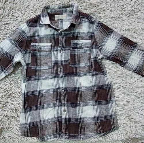 Camisa Le adora Ni o Zara Boys Abrigada