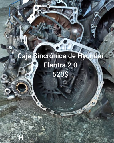 Caja Sincrónica De Hyundai Elantra 2.0