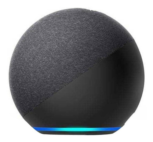 Amazon Echo Echo 4th Gen con asistente virtual Alexa negro 110V/240V