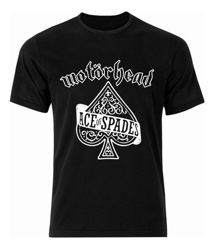 Polera Motörhead Ace Of Spades - Estampado Serigrafía