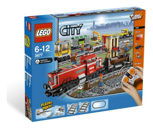 Set De Tren Lego De Juguete Rojo 3677 Para Niños De 6 A 12 A