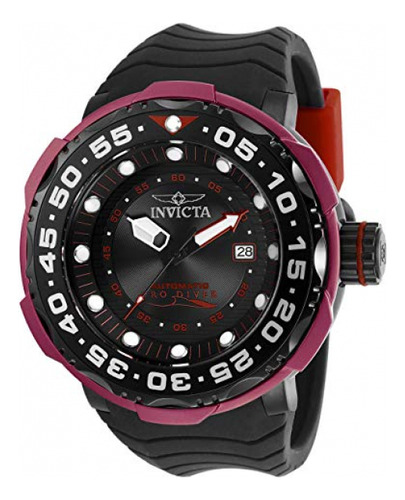 Reloj  Para Hombre 28787 Automático Color Negro Con