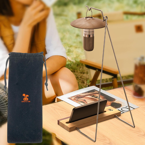 Mesa De Colgilla De Linterna De Linterna Al Aire Libre De