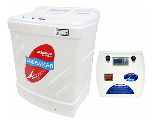 Gerador Vapor Sauna Sodramar 12kw 220 V Trifásico Digital