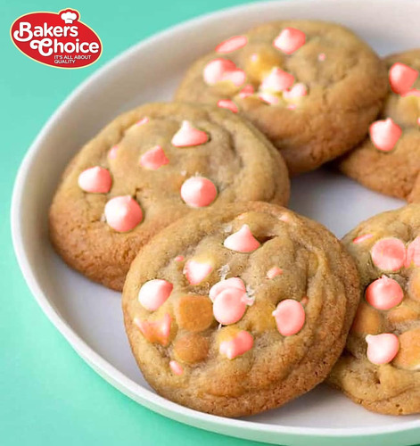 Chispas De Fresa Para Galletas, Helado Bakers Choice 255g