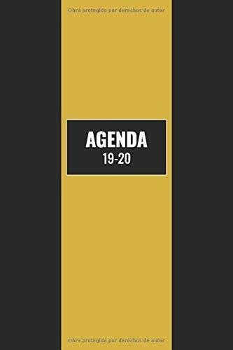 Libro : Agenda 19-20 Julio 2019 A Diciembre 2020 / 1 Seman 