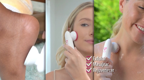 Nano Pedi Touch Limpiador, Exfoliante Y Masajeador 3 En 1
