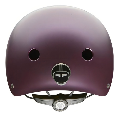 Casco Bicicleta Skate Rollers Monopatin - Nutcase Street Color Passion Purple Talle M