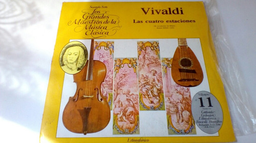 Lp Los Grandes Maestros De La Música Clásica Vivaldi