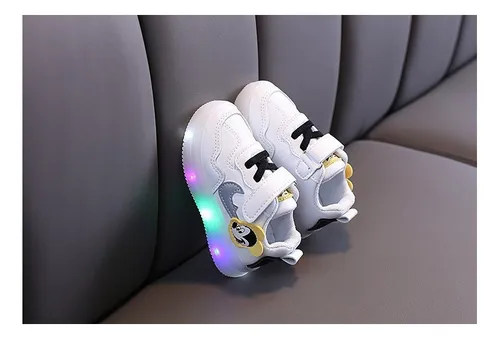 Zapatillas Deportivas Para Bebés Y Niñas Led Light Luminous