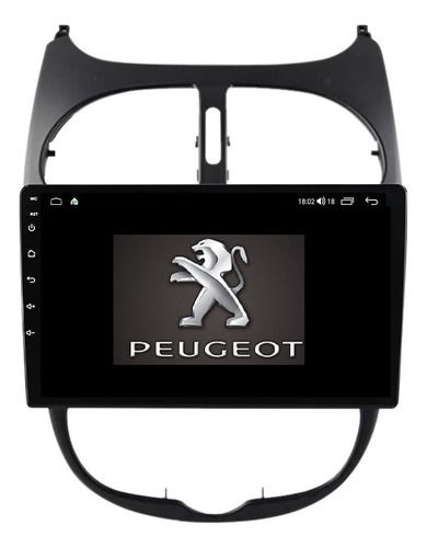 Android Peugeot 206 2000-2009 Gps Carplay Radio Touch Usb