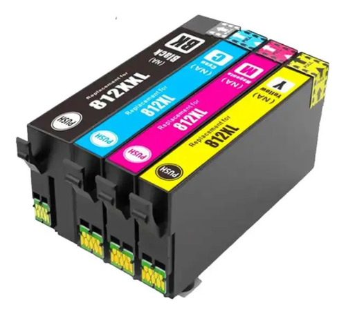 Cartuchos  Para Epson Wf7310, 7820, 7840 T812 Xl Genericos 