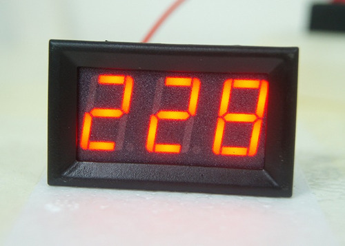 Display Voltimetro 70 A 500 V Ac