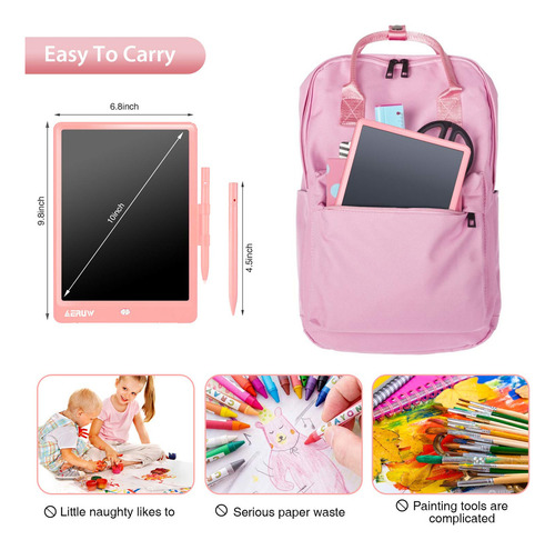 Eb Tableta De Escritura Lcd Eruw Colorful De 10 Pulgadas