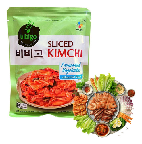 Conserva De Kimchi Fatiado Coreano Acelga Apimentada Bibigo