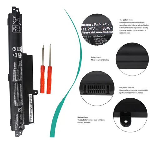 Bateria 11.25v A31n1302 Para Asus Vivobook X200ca X200m X200ma F200ca K200ma K200ma-ds01t 11.6 A31lm2h A31lmh2 A31lm9h A