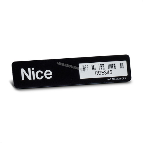 Etiqueta adhesiva para vehículo Linear-HCS Nice Peccinin CR5-a de 915 MHz