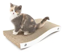 Comprar Bloc De Rascado Coching Cat Scratcher De Cartón Para Gatos C