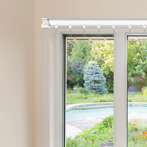 - Rieles Deslizantes For Cortinas, Accesorios Con Gancho, 30
