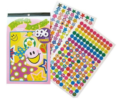 Stickers Block Happy-go-lucky Star 896