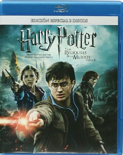 Harry Potter Y Las Reliquias De La Muerte 2 Blu Ray Película