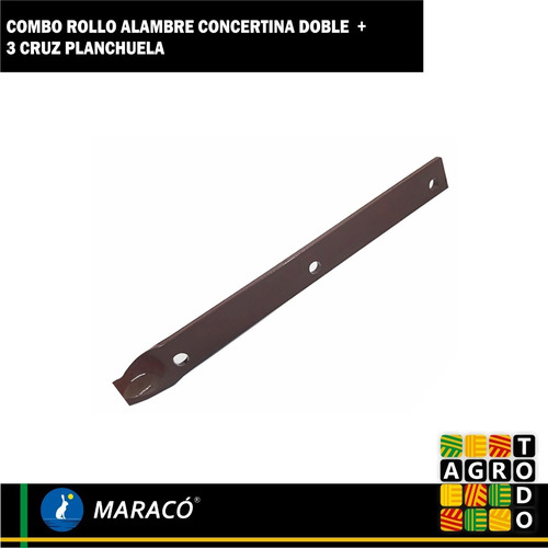 Imagen 4 de 7 de Alambre Concertina 45 Cm X 10 M C/ Cruz Planchuela X 3 7596