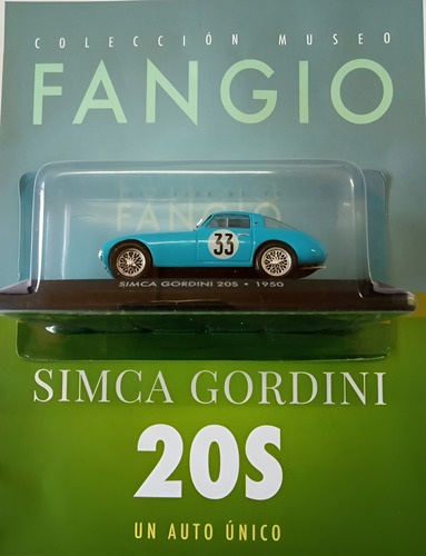 Colección Museo Fangio - La Nación - Varios Disponibles | Simca Gordini 20s