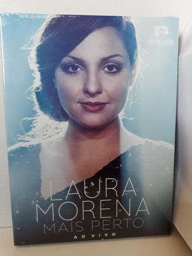Dvd + Cd Laura Morena Mais Perto Ao Vivo - Original Lacrado