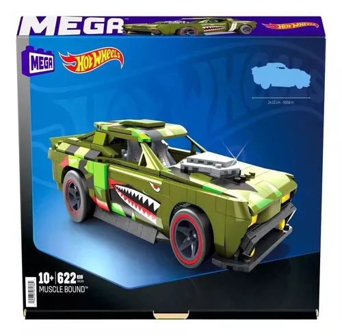 Mega Construx - Carro De Corrida - Hot Wheels - 622 peças - HHL99 - Ma -  Real Brinquedos