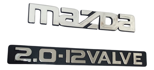 Emblemas Parte Trasera Para Mazda 626 Autoadhesivos Cromados