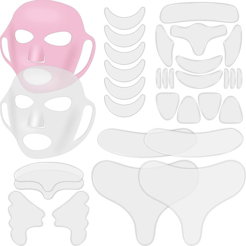 32 Almohadillas De Silicona Para Cuello Pecho Cara Parches