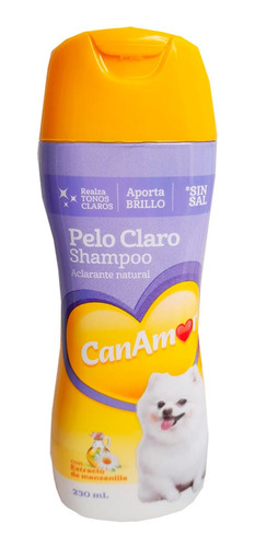 Shampoo Para Mascotas 230 Ml Canamor 