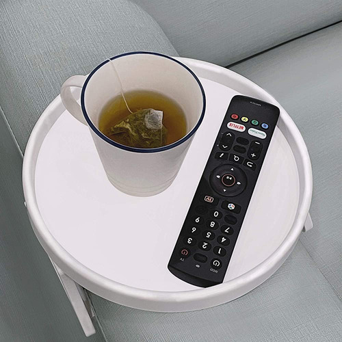Bandeja De Clip De Brazo De Sofá, Mesa Auxiliar Para Control
