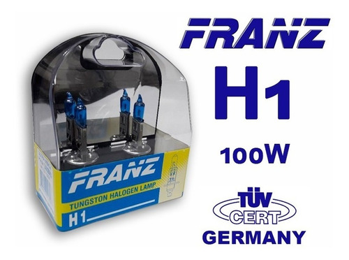 Bombillos H1 Franz Germany Xenón Blue 100w Luz Blanca